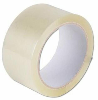Palakshi 48 mm or 2 inch x 50 meter Self Adhesive Dispenser Transparent Tape (Manual)(Set of 1, Transparent)