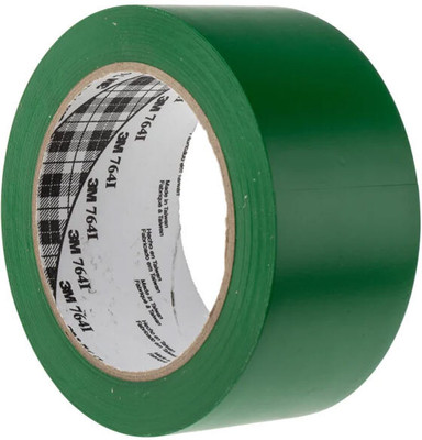 B K Jagan and Co Floor Marking Tape Floor Marking Tape Adhesive Floor Marking Tape (Manual)(Green)