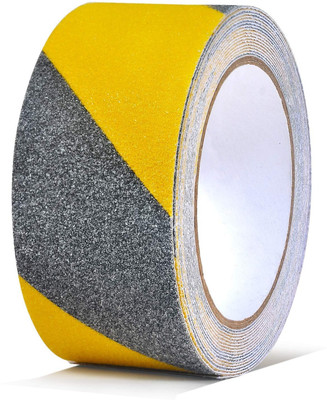 AXLETON Single side handheld Dispenser Anti Skid Anti Slip Tape (Manual)(Set of 1, Yellow, Black)