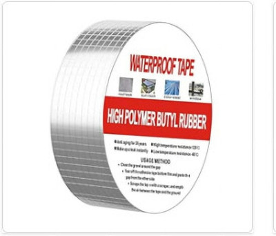 Apache Self adhesive tape Single Side Waterproof and Heat resistant Super Strong Butyl Sealant Dispenser Water Leakage tape (Manual)(Set of 1, Grey)
