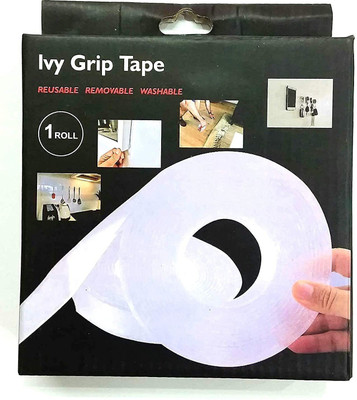 VT Global Double Side Magic Tape Manual Double Sided Adhesive (Manual)(Set of 1, Transparent)