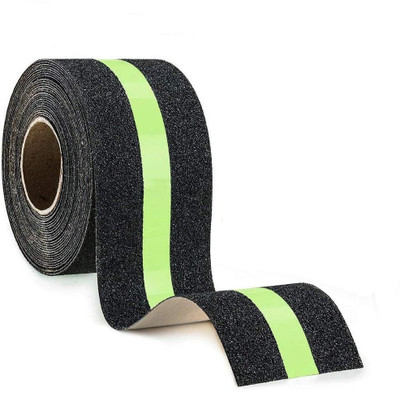 AQUABUCKET Single Sided medium HighPower Anti-Slip Grip Tape (Manual)(Set of 1, Black)