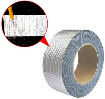 Wonder Work Tapes Waterproof Permanent Repair Aluminum Foil tape Duct Tape (Manual)(Set of 1, Multicolor)