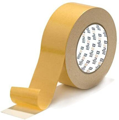 khorduExpo Double Sided 2 Roll Premium Dispenser Single Sided Tape (Manual)(Set of 1, White)