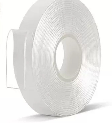 JURGYANINDUS Double tape Single hand held dispensor Double tape (Manual)(Set of 1, White)
