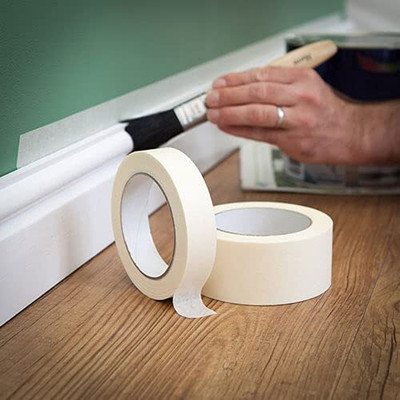 Newlo Crafting Masking Tape Painting (Manual)(Set of 1, White)