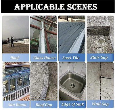 MAITRI ENTERPRISE Leakage Repair Waterproof Tape Manual Aluminium Foil Tape (Manual)(Set of 1, Silver)