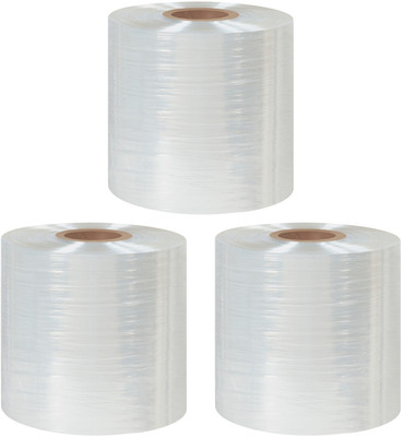 SAMPIN BRIGHT/LESS Stretching Film Small Wrapping Roll 75 mm / 3 inch | Grafting Tape | Luggage Packing Wrapping Film | Packing Roll | transparent | Shrink Wrap (3 Pack) (Manual)(White) SAMPIN BRIGHT/LESS Stretching Film Small Wrapping Roll 75 mm / 3 inch | Grafting Tape | Luggage Packing Wrapping Film | Packing Roll | transparent | Shrink Wrap (3 Pack) (Manual)(White)