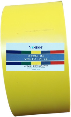 VOIISH Vastu Tape For Vastu Dosh,Power Entrance Tape Portable solution Set Of Single VASTU TAPES OF VASTU DOSH Remedy for WC Toilet (Manual)(Set of 1, Yellow)