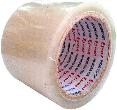 Shree Dayal Enterprises 72mmx65mtr Transparent Handheld Cello Tapes (Manual)(Set of 1, Transparent)