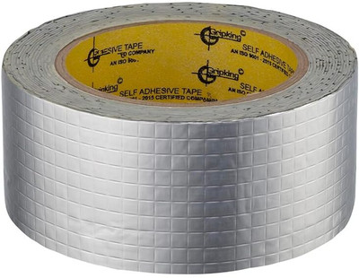 ActrovaX Self Adhesive Handheld Water Leakage Solution Aluminium Foil Tape (Manual)(Set of 1, Silver)