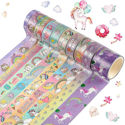 ELEPHANTBOAT Single sided Handheld Cello Tape (Manual)(Set of 10, Pink)