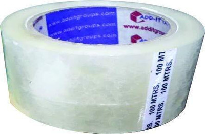 Add-It Printers single sided 3 inch Transparent Adhesive Tapes (Manual)(Set of 6, Transparent)