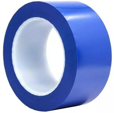 MICROUSB Printed Single Side Packing Tape Dispenser Self Adhesive Tape (Manual)(Set of 1, Blue)