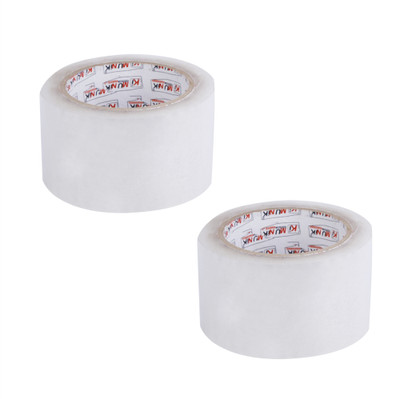 Ki Munik 3 Inch / 65 Mtr Packaging Self Adhesive Bopp Tape_163 For Shipping & Packing, Home, Office, Parcel & Industrial Use Premium Quality Tape_120 (Manual)(White)