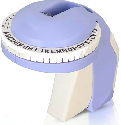oddpod Single Sided Handheld Manual Handheld 3D Embossing Label Printer (Manual)(Set of 1, Purple)