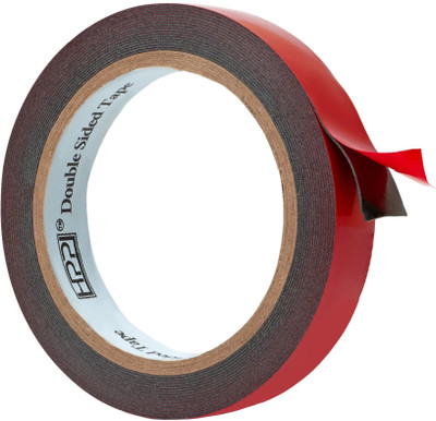 Adhvik Double Sided NA Removable Mounting Strong Red Foam Adhesive Tape (Manual)(Set of 1, Red)