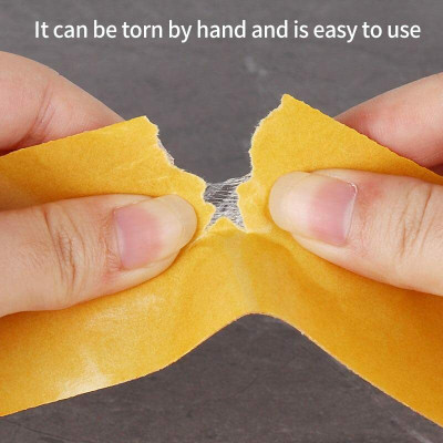 MAITRI ENTERPRISE double sided na Cloth Tape (Manual)(Yellow,White)