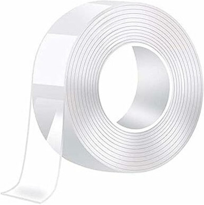 PEESTI GRIP TAPE Manual Double Sided Adhesive Tape (Manual)(TRAPARANT)