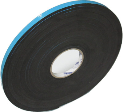 Bapna Double sided 6mm thick [12mm X 6mm X 5m] foam tape (Manual)(Set of 1, Black)