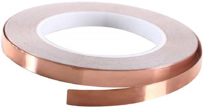 K.B.SALES Single Sided Copper Foil Adhesive Tape | 25 meter 12mm width copper tape (Manual)(copper)