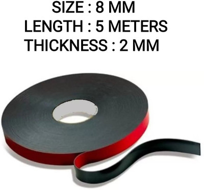R K SALES Double sided Handheld Self adhesive (Manual)(Set of 1, Red)