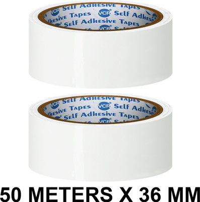 VCR Single Sided Handheld Color Tape (Manual)(Set of 2, Beige)