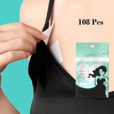Buyer Choice Premium Quality Strong Adhesive Double sided skin & clothing Fashion Beauty Tape Fabric and Skin Friendly,Gentle to stick on Skin & clothes Both For Men & Women Bra Tape for women Backless support ,Clear Tape for All Skin Tones (Manual)(Set of 108, Waterproof & Sweat Proof,Fashion Tape 
