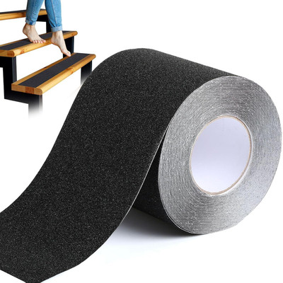 KVVTRADES Singale Sided Manual Dispenser Anti Slip Tape (Manual)(Set of 1, Black)