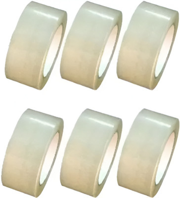 MR CRAFT White Combo Cello Tape (Pack of 6) (Manual)(Set of 6, White)