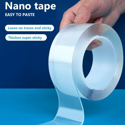 EBM Double Sided Manual Tape (Manual)(Set of 1, Transparent)