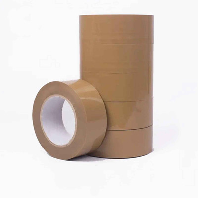prime world Single Sided 48 mm x 50 Meter Cello Tape Self Adhesive Tape (Manual) (Manual)(Set of 4, Brown)