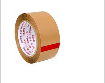 Crc Single Sided Handheld Dispenser BROWN TAPE (Manual)(Set of 6, Brown)