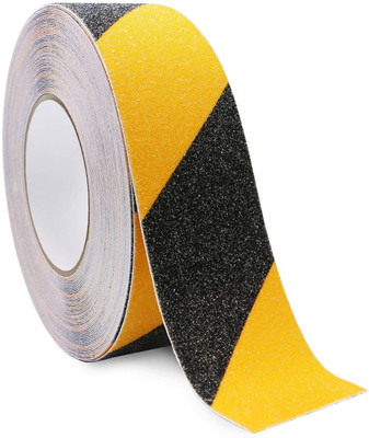 AQUABUCKET Single side handheld Cello Tape (Manual)(Set of 1, Black, Yellow)