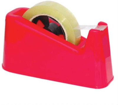 PRABHU Single Sided Handheld Tape Dispenser (Manual)(Set of 1, Red)