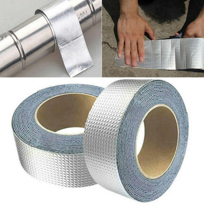 SEAVOKES SINGLE SIDE MANUAL FOIL TAPE (Manual)(Set of 2, Silver)