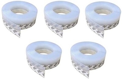 SUPERMALL singal side door and window tape handled roll (Manual)(Set of 5, White Transperent)