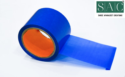 SAC SINGLE SIDED MANUAL TAPE (Manual)(Set of 1, Blue)