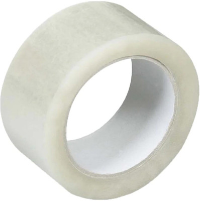 Burhani Single Sided Handheld Cello Tape (Manual)(Set of 1, Transparent)