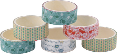 Quickoo Single Side NA Paper Tape (Manual)(Multicolor)