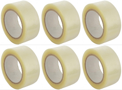 SSTM Single Sided Manual Cello Tape (Manual)(Set of 6, Transparent)