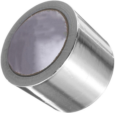 Bapna Single Sided 72 mm width x 30 meter Length Aluminium Foil (Manual)(Set of 1, Silver)