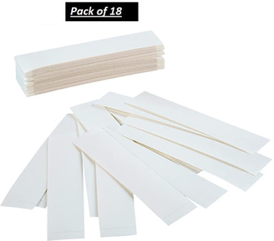 Padchaaya 18 pc Double Sided Fashion Tape for Invisible Clothing to Hold your Cloth Fashio Dressing Invisible Body Tape, Clothing Bra/Bikini Strip for Women Body Tape Clear Fabric Strong Double Sided Tape for Clothes Dress Bra Skin (Manual)(Set of 1, White)