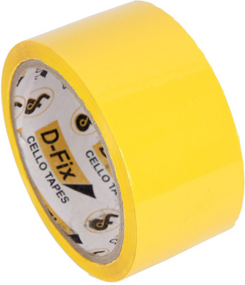 Dfix Yellow Tape Tape Packaging Tape (Manual)(Set of 1, Yellow)