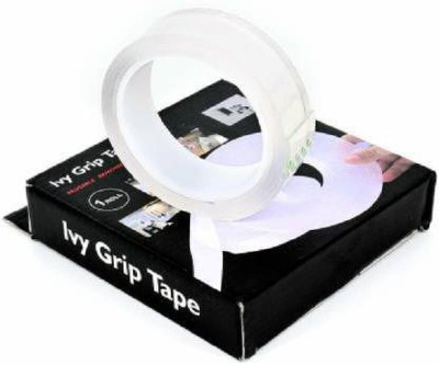 Metrite INDIA Double Sided Medium Grip Tape (Manual)(Transparent)