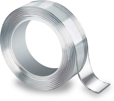 Metrite INDIA Single Sided Medium Waterproof Tape (Manual)(Transparent)