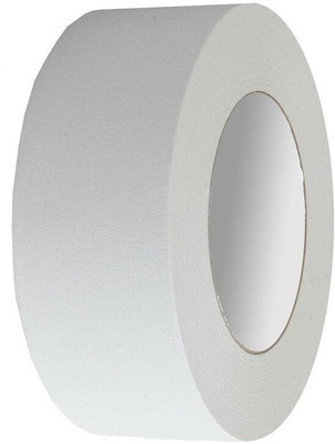Bapna double sided hand handled tissue adhesive tape (manual)(Set of 1, White)