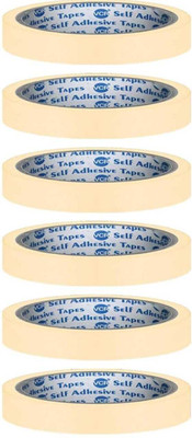 Kapoor stores masking tape na Decoration (Manual)(Set of 6, White)