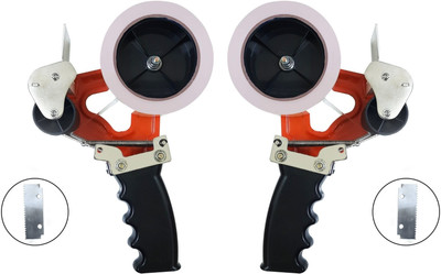 mahira Single Sided Handheld Dispenser Tape Dispenser (Manual)(Set of 2, Multicolor)