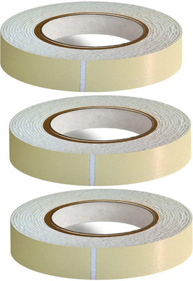 BEFLIX Double Sided Self Adhesive Dispenser Foam Tape (Manual)(Set of 3, White)